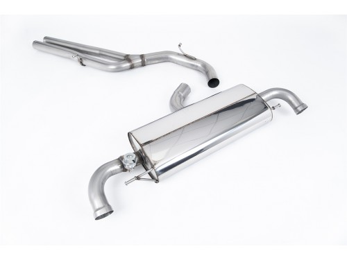 Sportauspuff Milltek Sport Audi TT RS MK2 2.5 TFSI Cat-back Non-resonated Race
