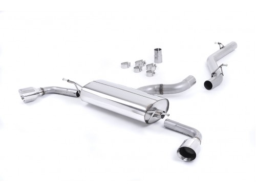 Sportauspuff Milltek Sport Audi TT MK2 3.2 FSI Cat-back Non-resonated