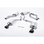 Sportauspuff Milltek Sport Audi S5 Coupe/Cabrio B8 3.0 TFSI Cat-back Resonated (EC)