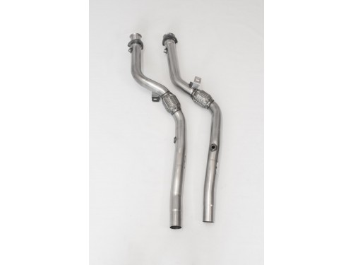 Sportauspuff Milltek Sport Audi S4 4.2 V8 quattro B6 catalytic converter removal pipes