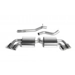 Sportauspuff Milltek Sport Audi TTS MK2 2.0 TFSI Cat-back 2.75" Non-resonated