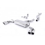 Sportauspuff Milltek Sport Audi TT MK2 3.2 FSI Cat-back Resonated