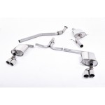 Sportauspuff Milltek Sport Audi A5 2.0 TFSI Cat-back Quad