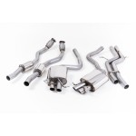 Sportauspuff Milltek Sport Audi RS4/RS5 B8 4.2 FSI Cat-back Non-resonated