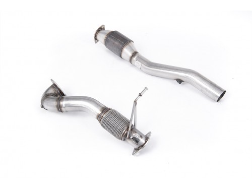 Sportauspuff Milltek Sport Audi TT 180 / 225 quattro Coupe & Roadster Downpipe with sports catalytic converter