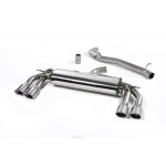 Sportauspuff Milltek Sport Audi TTS MK3 2.0 TFSI Cat-back Non-resonated
