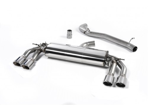 Sportauspuff Milltek Sport Audi TTS MK3 2.0 TFSI Cat-back Non-resonated