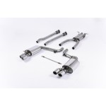 Sportauspuff Milltek Sport Audi S6 C6 5.2 FSI Cat-back Road+