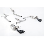 Sportauspuff Milltek Sport Audi A4/A5 B8 2.0 TFSI Cat-back Non-Resonated Quad