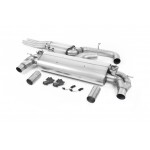 Sportauspuff Milltek Sport Audi RS3 8V Sedan Cat-back Resonated HollowTek