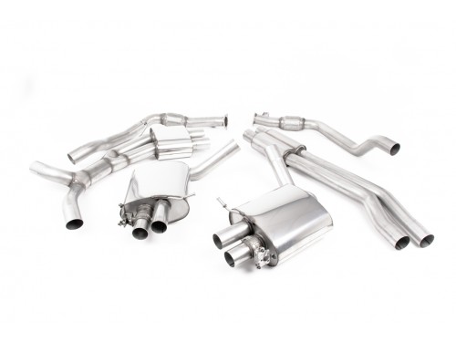 Sportauspuff Milltek Sport Audi RS4 B9 2.9 TFSI OPF-back Resonated (EC)