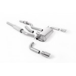 Sportauspuff Milltek Sport BMW 428i F32/F33 Cat-back Resonated (435i style)