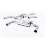 Sportauspuff Milltek Sport BMW 428i F32/F33 Cat-back Resonated (435i style)