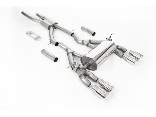 Sportauspuff Milltek Sport BMW M3/M4 F80/F82 Competition OPF-back Race