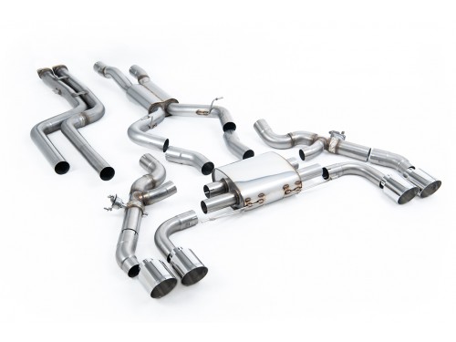 Sportauspuff Milltek Sport BMW X3M / X4M F97/F98 Cat-back Non-Resonated