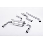 Sportauspuff Milltek Sport BMW 328i F30/F31 Cat-back Non-resonated