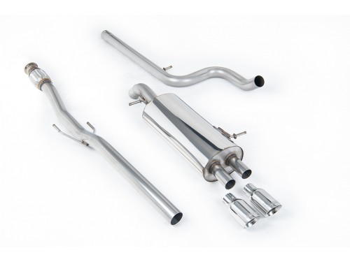Sportauspuff Milltek Sport Citroen DS3 1.6 THP Cat-back Non-resonated