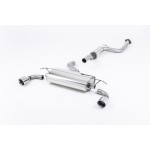 Sportauspuff Milltek Sport Ford Focus ST 225 MK2 Cat-back Resonated
