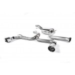 Sportauspuff Milltek Sport Ford Focus ST 225 MK2 Cat-back Race 3"
