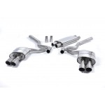 Sportauspuff Milltek Sport Ford Mustang GT 5.0 S550 15-17 Cat-back Quad-Outlet Resonated (EC)