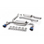 Sportauspuff Milltek Sport Ford Focus RS MK3 Cat-back Resonated