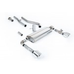 Sportauspuff Milltek Sport Hyundai Kona N 2.0 T-GDI Cat-back Non-Resonated