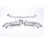 Sportauspuff Milltek Sport Nissan GT-R Secondary Cat-back Resonated