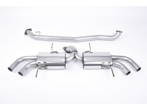 Sportauspuff Milltek Sport Nissan GT-R Secondary Cat-back Resonated