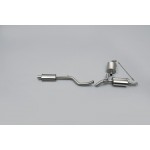Sportauspuff Milltek Sport Renault Clio III RS 200 Cat-back Resonated