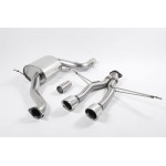 Sportauspuff Milltek Sport Seat Leon II Cupra R Cat-back Non-resonated