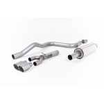 Sportauspuff Milltek Sport Seat Leon III 2.0 TDI 150 HP Cat-back Resonated (EC)