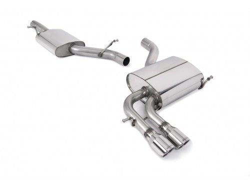 Sportauspuff Milltek Sport Audi A3 1.8/2.0T FSI quattro SportBack Cat-back Resonated