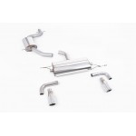 Sportauspuff Milltek Sport VW Golf 6 GTI Cat-back Resonated (EC)
