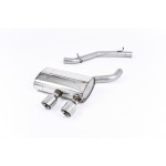 Sportauspuff Milltek Sport VW Golf 5 R32 Cat-back Non-resonated
