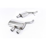 Sportauspuff Milltek Sport VW Golf 5 R32 Cat-back Resonated