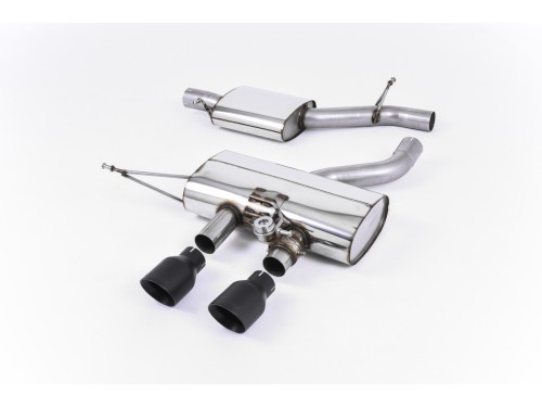 Sportauspuff Milltek Sport VW Golf 6 R Cat-back Resonated (EC)
