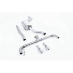 Sportauspuff Milltek Sport VW Scirocco R Cat-back Non-resonated
