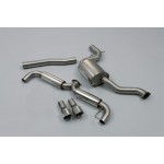 Sportauspuff Milltek Sport VW Golf 6 GTI Cat-back Race 3"