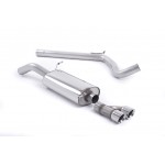 Sportauspuff Milltek Sport Audi A1 1.4 TFSI 150/185 HP Cat-back Non-resonated