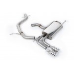 Sportauspuff Milltek Sport VW Golf 5 GTI ED30 Cat-back Non-resonated (EC)