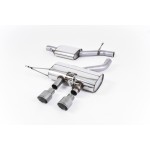 Sportauspuff Milltek Sport VW Golf 6 R Cat-back Resonated (EC)