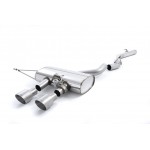 Sportauspuff Milltek Sport VW Golf 6 R Cat-back Non-resonated