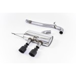 Sportauspuff Milltek Sport VW Golf 6 R Cat-back Non-resonated Race 3"