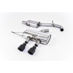 Sportauspuff Milltek Sport VW Golf 6 R Cat-back Resonated Race 3"