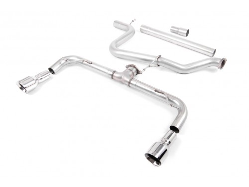 Sportauspuff Milltek Sport VW Golf 7 GTD Cat-back Non-resonated GTI-style