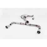 Sportauspuff Milltek Sport VW Golf 6 GTI Cat-back Race 3" Non-resonated