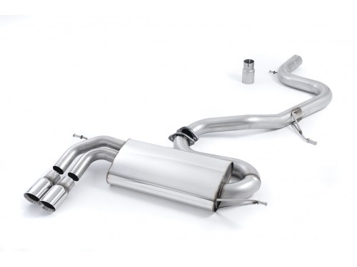Sportauspuff Milltek Sport Audi A3 8P 2.0 TFSI FWD Cat-back Non-resonated