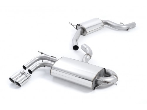 Sportauspuff Milltek Sport Audi A3 8P 2.0 TFSI FWD Cat-back Resonated