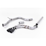 Sportauspuff Milltek Sport VW Golf 7 GTD Cat-back Non-resonated