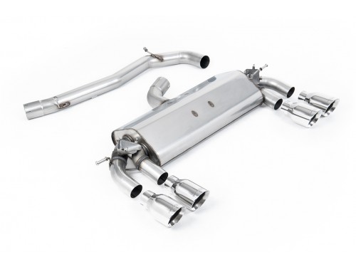 Sportauspuff Milltek Sport VW Golf 7 R Cat-back Non-resonated/Road+